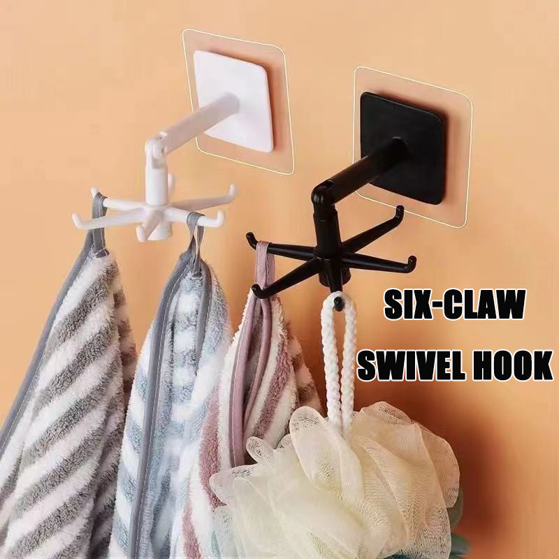 Six-Claw Swivel Hook