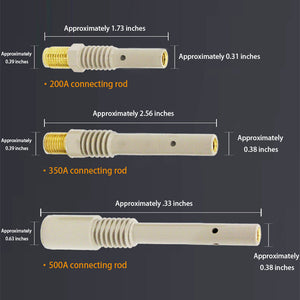 Coating Two Protection Welding Gun Connecting Rod Conductive Nozzle Seat