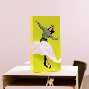 Flying Skirt Tissue Box