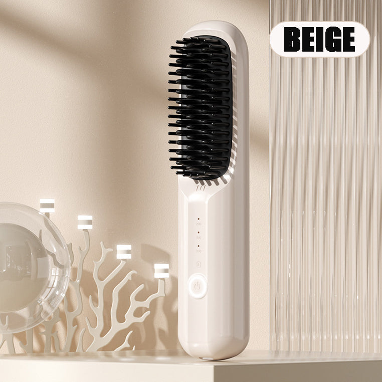 Cordless Hair Straightener Brush