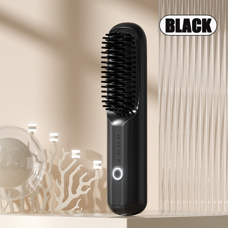 Cordless Hair Straightener Brush