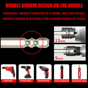 Anti-slip Cross Screwdriver Head With Strong Magnetism