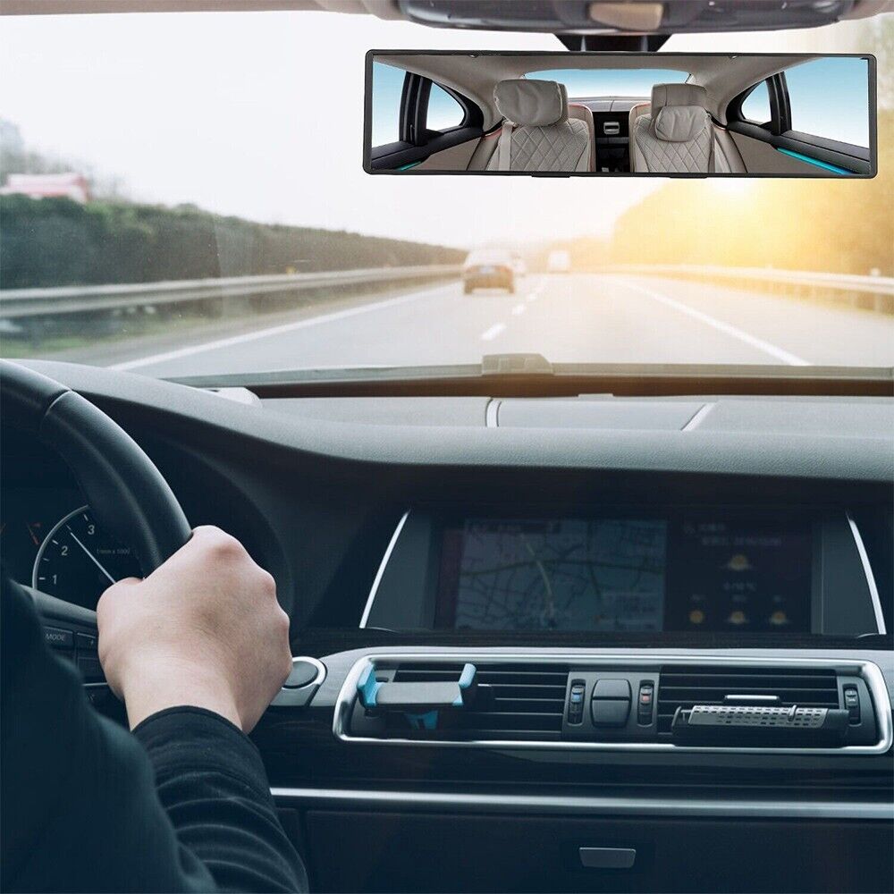 Panoramic Convex Car Rear View Mirror Wide Angle Clip