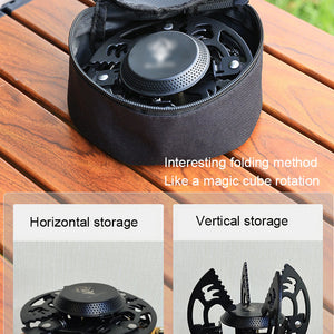 Outdoor Split Gas Stove Camping Portable Windproof Tea Stove