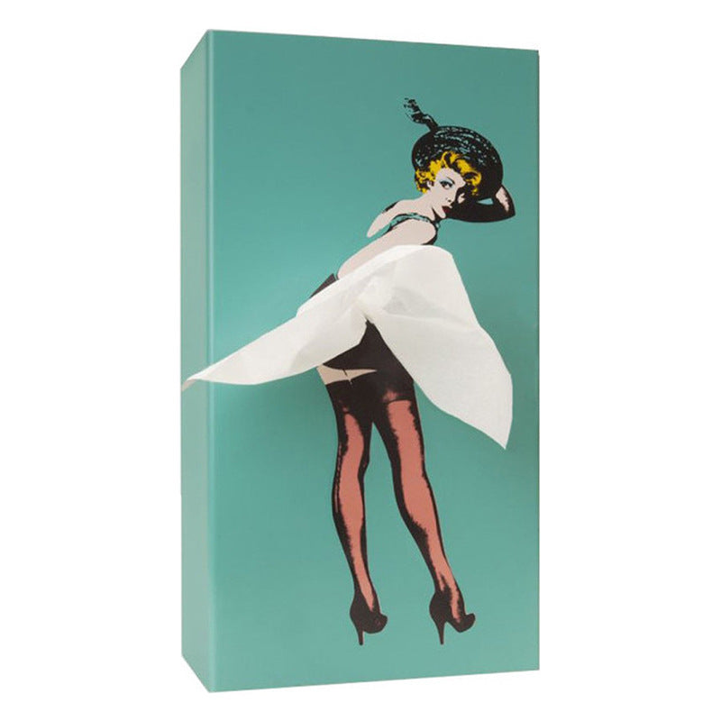 Flying Skirt Tissue Box