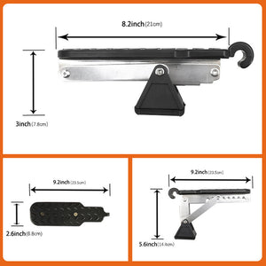 Adjustable Safety Pedal For Car Doors