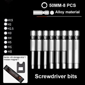 Hexagon Socket Screwdriver Bits, Electric Screwdriver Bits