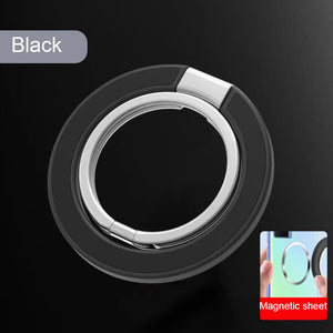 Magnetic mobile phone holder buckle magnetic finger ring buckle