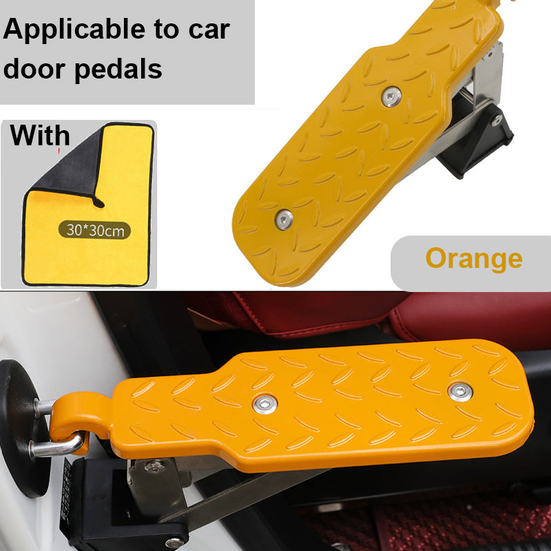 Adjustable Safety Pedal For Car Doors