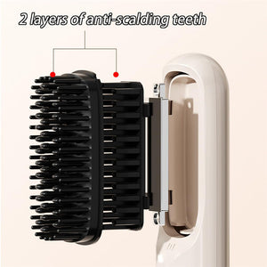 Cordless Hair Straightener Brush