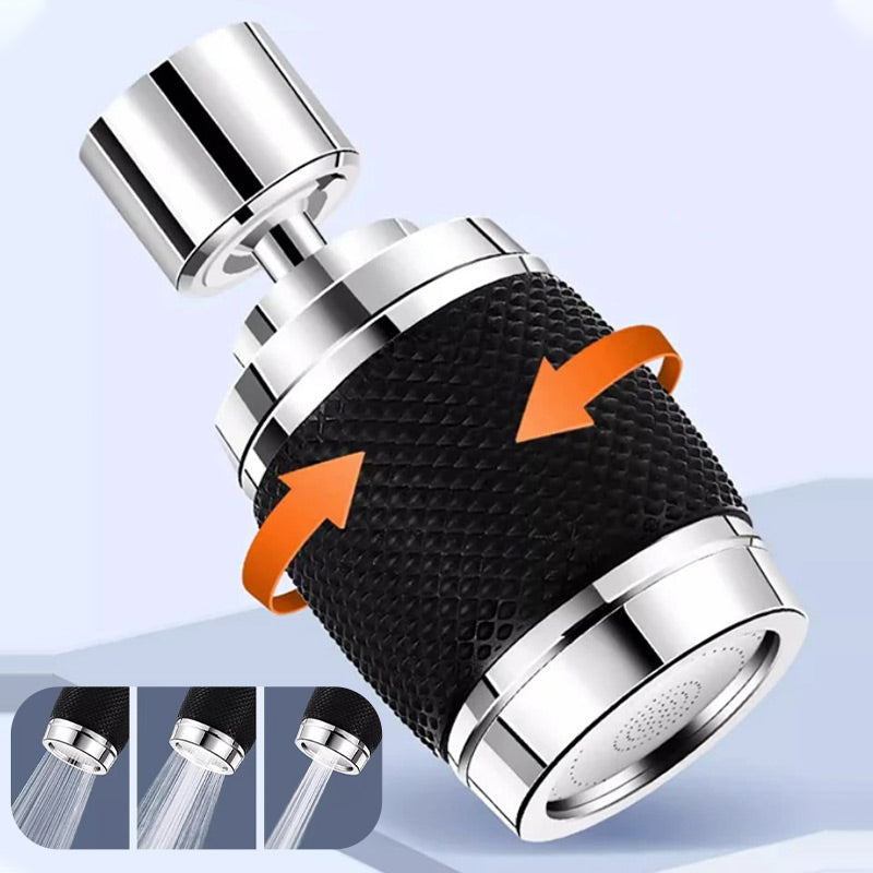 360-Degree Swivel Splash-Proof Faucet Aerator