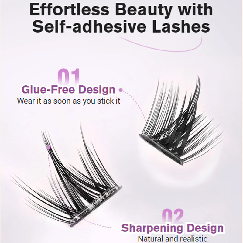 New Large-capacity Glue-free Natural False Eyelashes