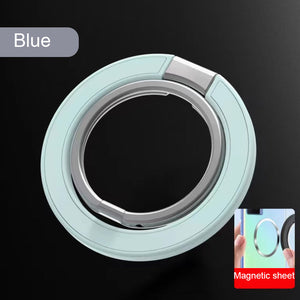 Magnetic mobile phone holder buckle magnetic finger ring buckle