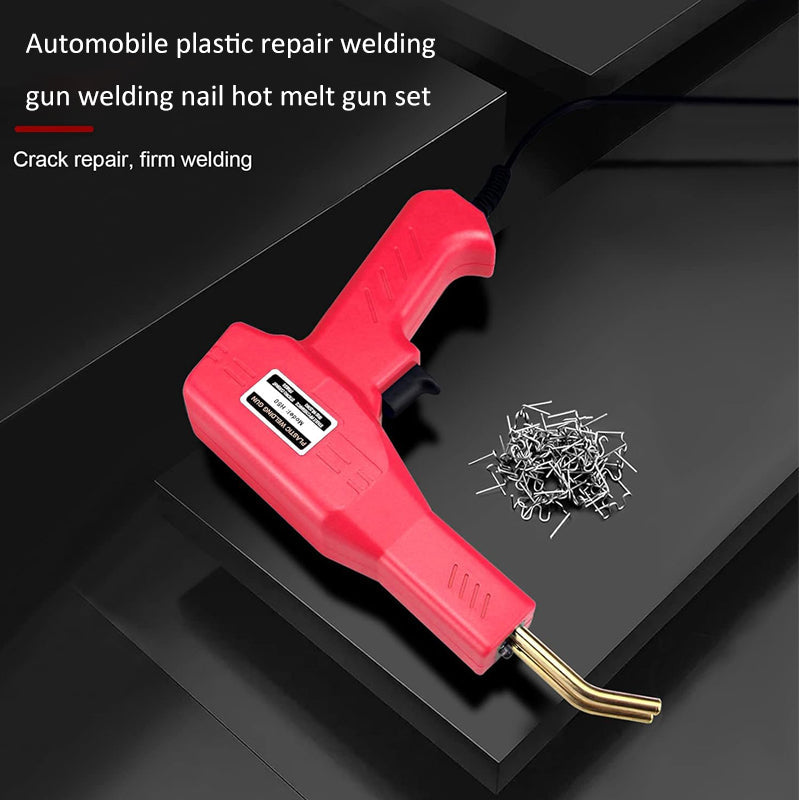 Automobile Plastic Repair Welding Gun Welding Nail Hot Melter Set