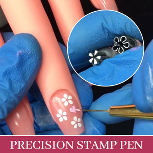 Nail Art Stamp Pen(1 Set)