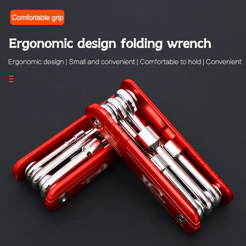 Folding Socket Wrench Household Universal Disassembly Tool Combination Set