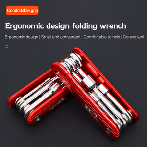 Folding Socket Wrench Household Universal Disassembly Tool Combination Set