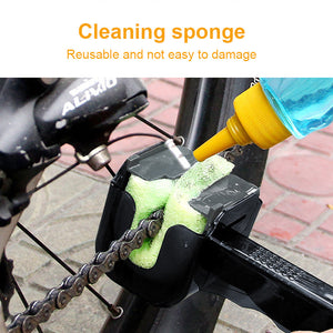 Bicycle Chain Washer Chain Brush Cleaning Maintenance Tool