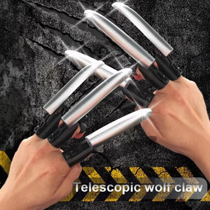 Mechanical Finger Multifunctional Foldable Telescopic Wolf Claw