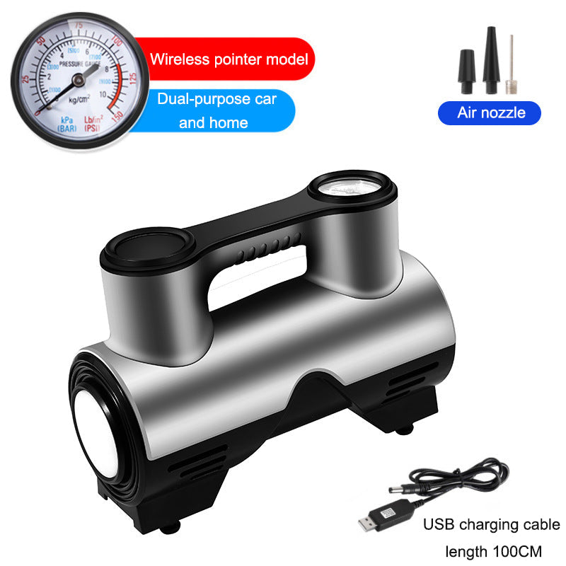 Car Wireless Air Pump High Power Tire Inflator Portable Digital Display Smart