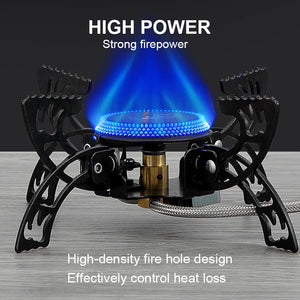 Outdoor Split Gas Stove Camping Portable Windproof Tea Stove