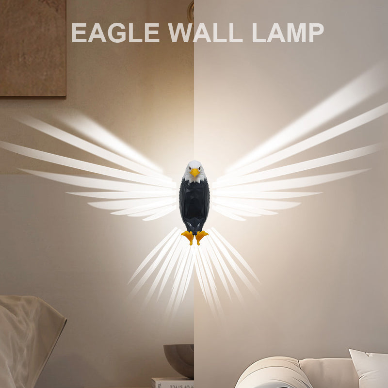 Owl Eagle Wall Lamp Decorative Art Night Light