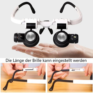 LED Glasses Magnifying Glass