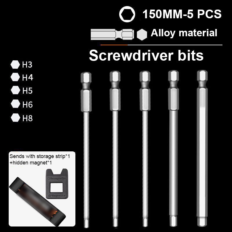 Hexagon Socket Screwdriver Bits, Electric Screwdriver Bits