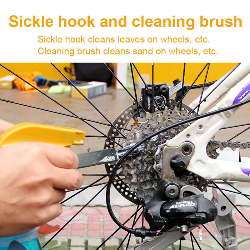 Bicycle Chain Washer Chain Brush Cleaning Maintenance Tool