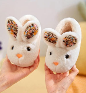 Children's Autumn And Winter Cotton Slippers