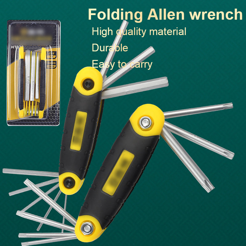 Folding Allen Wrench Multi-function Tool