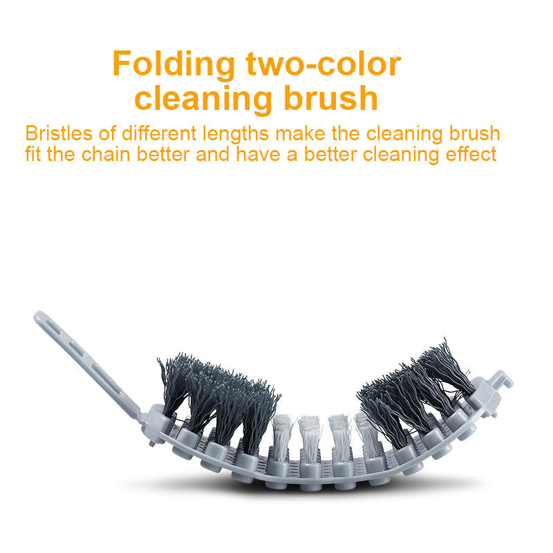 Bicycle Chain Washer Chain Brush Cleaning Maintenance Tool