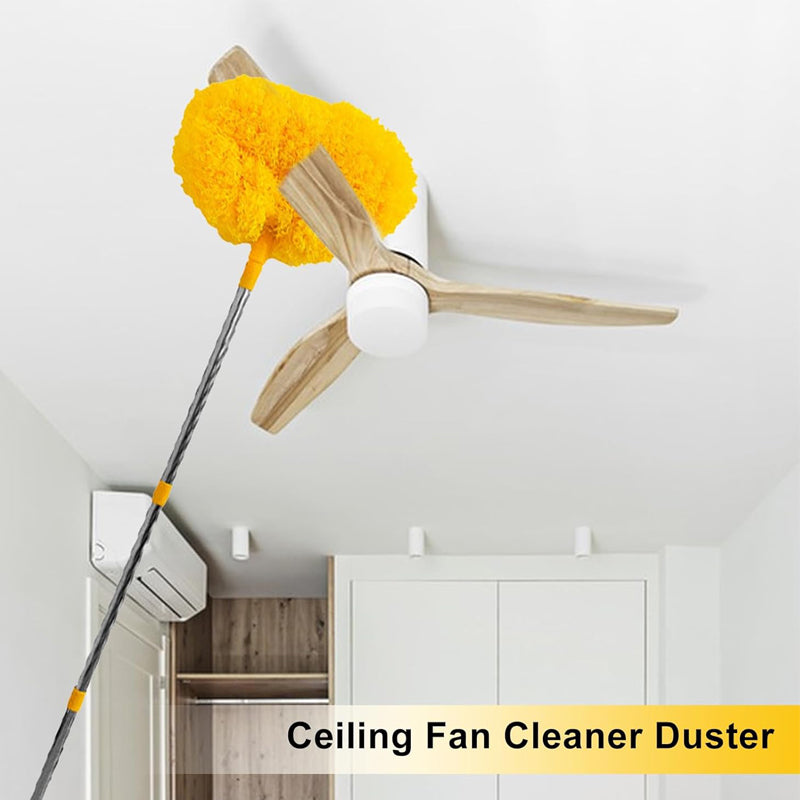 🏡Popular Ceiling Fan Brush Dust Removal Dust Sweeping Ceiling Cleaning Duster🔥🔥