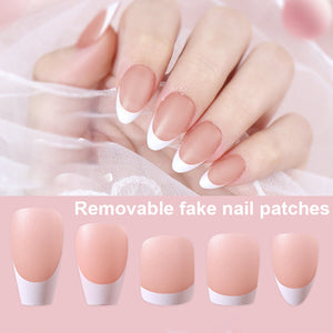 (120PCS)New Exquisite False Nails Seamless Removable False Nail Patches Wearable Nails