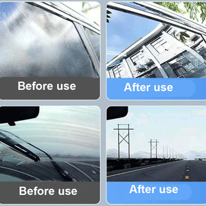 Multifunctional anti-fogging agent for automobile glass