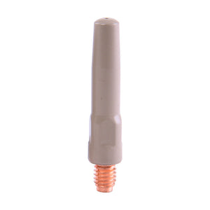 Conductive welding nozzle (non-stick welding slag)