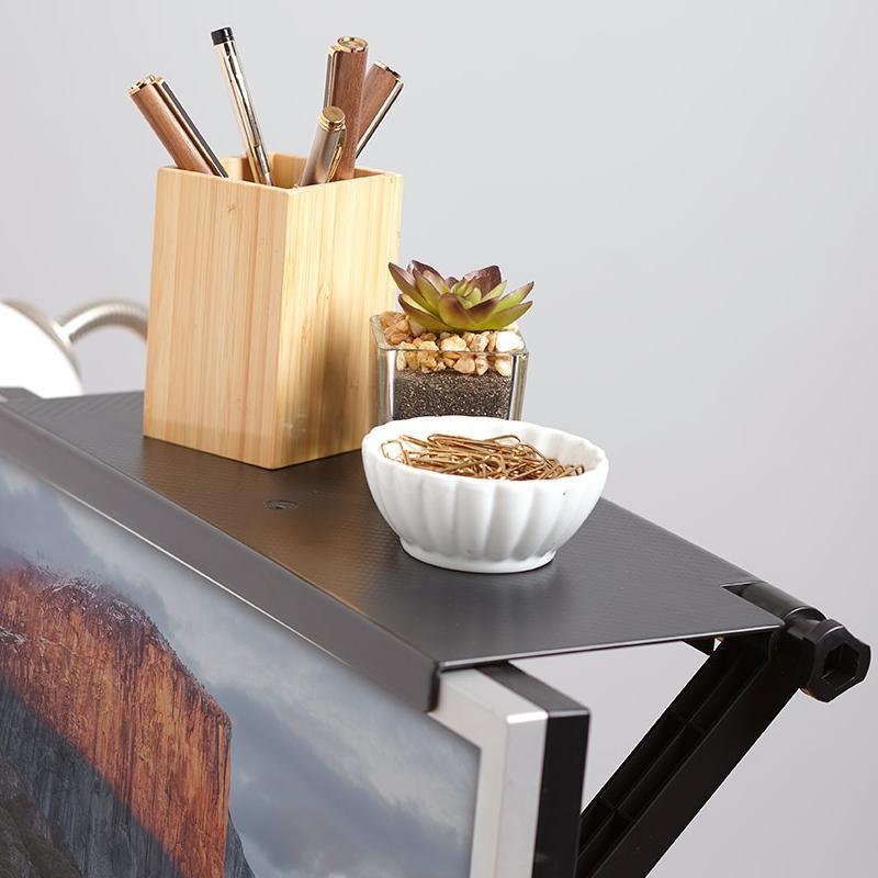 Adjustable Screen Top Shelf Stuff Organizer