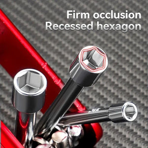 Folding Socket Wrench Household Universal Disassembly Tool Combination Set