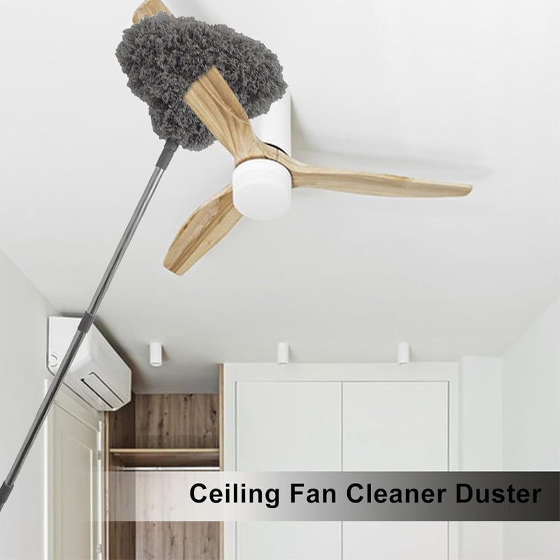 🏡Popular Ceiling Fan Brush Dust Removal Dust Sweeping Ceiling Cleaning Duster🔥🔥