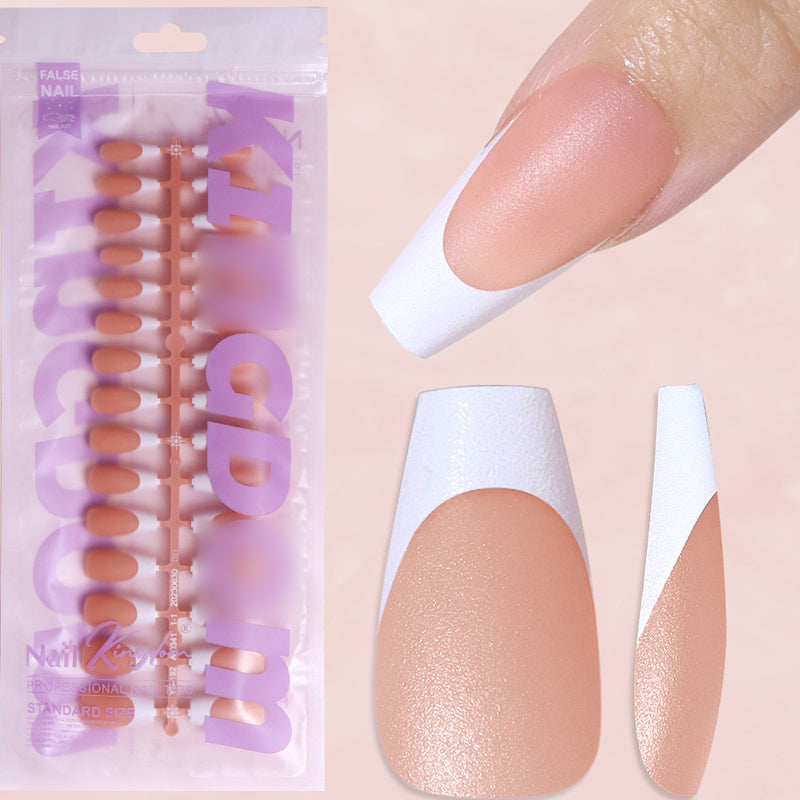 (120PCS)New Exquisite False Nails Seamless Removable False Nail Patches Wearable Nails