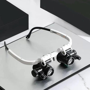 LED Glasses Magnifying Glass