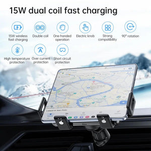 Car Phone Holder Wireless Charger