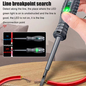 High Torque Alloy Dual Light Color Light Measuring Electric Pen Induction Electric Pen Screwdriver