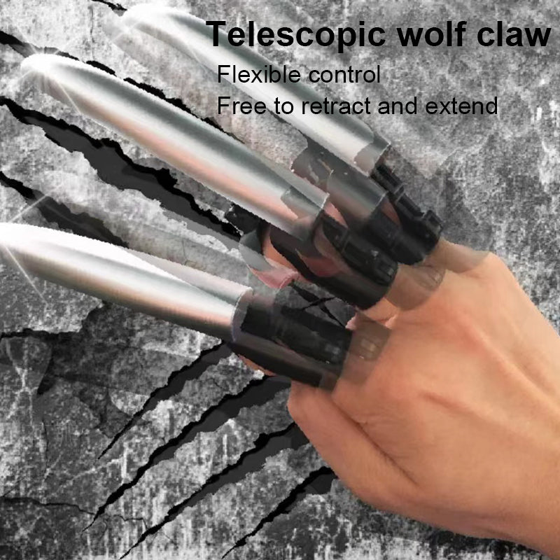 Mechanical Finger Multifunctional Foldable Telescopic Wolf Claw