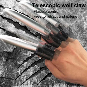 Mechanical Finger Multifunctional Foldable Telescopic Wolf Claw