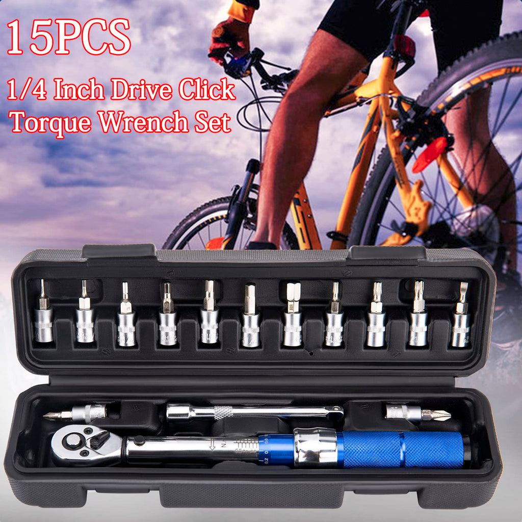 Ratchet Torque Wrench 15 PCS Set