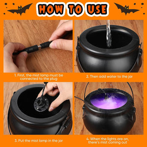 🎃12 LED light Ultrasonic Mist Maker Fogger