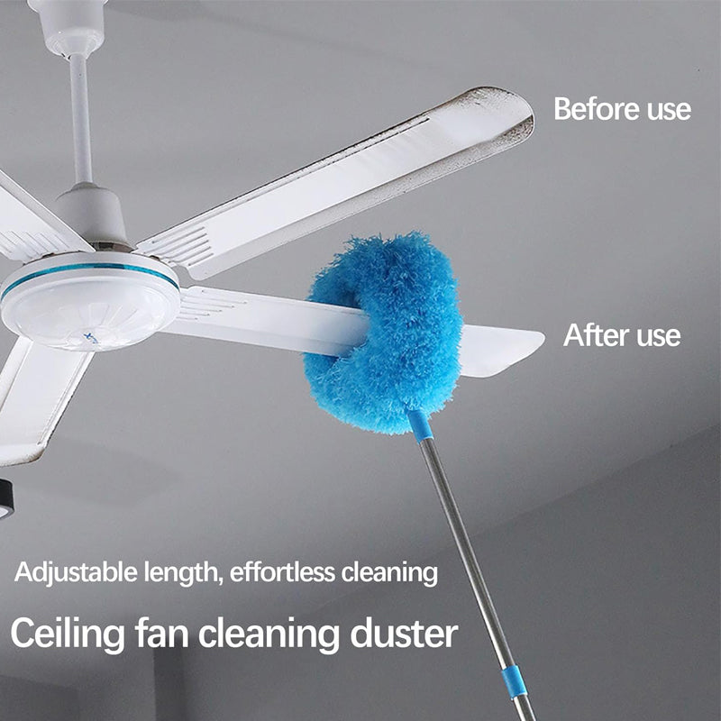 🏡Popular Ceiling Fan Brush Dust Removal Dust Sweeping Ceiling Cleaning Duster🔥🔥