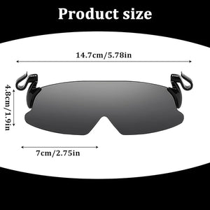 2024 New Polarized Clip Cap Sunglasses