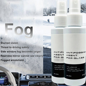 Multifunctional anti-fogging agent for automobile glass